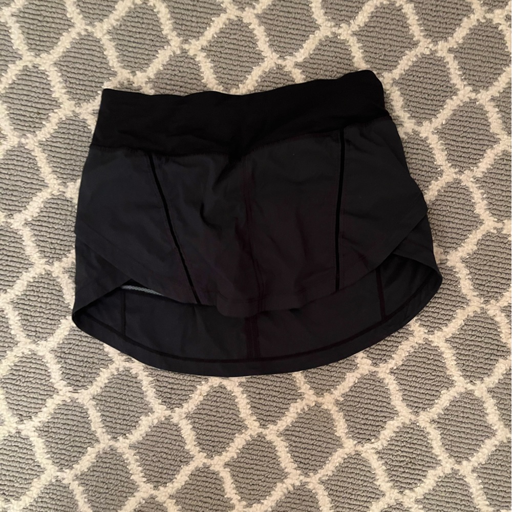 LULULEMON Black Tennis Skort